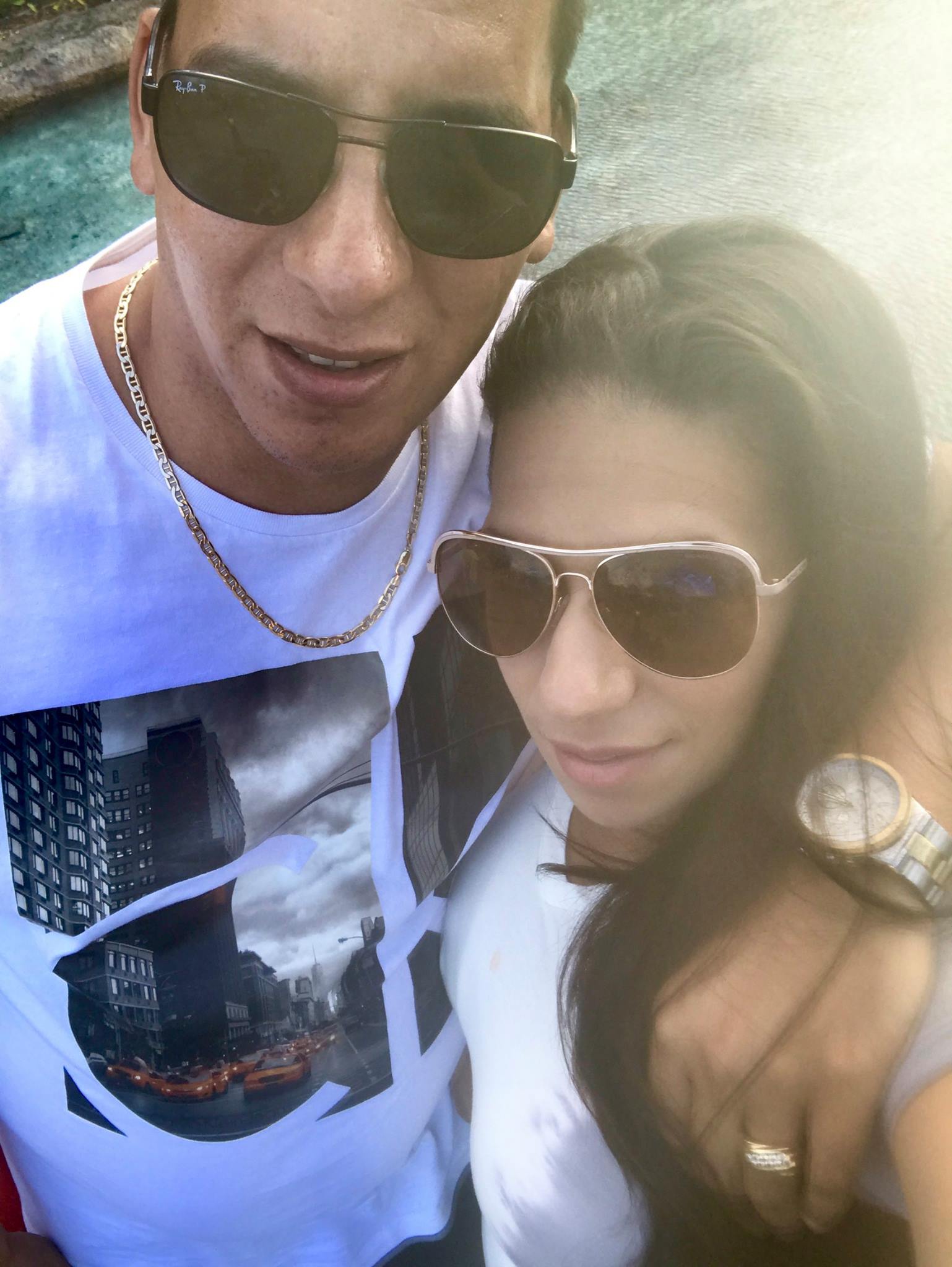Couple selfie