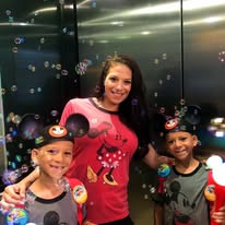 Disney elevator smiles